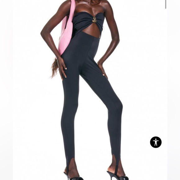 NWT Zara Special collection x BARBIE™ MATTEL LONG JUMPSUIT SZ L - Picture 3 of 12